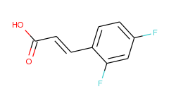2-Propenoic acid, 3-(2,4-difluorophenyl)-, (2E)-
