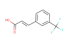 2-Propenoic acid, 3-[3-(trifluoromethyl)phenyl]-, (2E)-