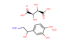 Norepinephrine L-bitartrate hydrate