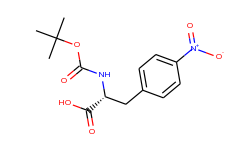 D-Phenylalanine, N-[(1,1-dimethylethoxy)carbonyl]-4-nitro-
