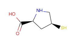 cis-4-mercapto-l-proline