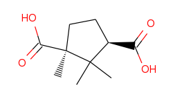 1,3-Cyclopentanedicarboxylic acid, 1,2,2-trimethyl-, (1S,3R)-