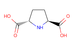 2,5-Pyrrolidinedicarboxylic acid, (2S-trans)-