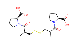 L-Proline, 1,1'-[dithiobis[(2S)-2-methyl-1-oxo-3,1-propanediyl]]bis-
