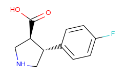 trans-4-(4-fluorophenyl)pyrrolidine-3-carboxylic acid
