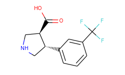 trans-4-(3-(trifluoromethyl)phenyl)pyrrolidine-3-carboxylic acid