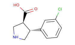 trans-4-(3-chlorophenyl)pyrrolidine-3-carboxylic acid