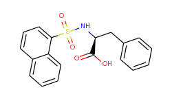 n-(1-naphthalenesulfonyl)-l-phenylalanine