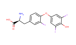 Tyrosine, O-(4-hydroxy-3,5-diiodophenyl)-3-iodo-