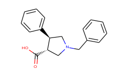trans-1-benzyl-4-phenylpyrrolidine-3-carboxylic acid