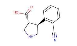 (3r,4s)-4-(2-cyanophenyl)pyrrolidine-3-carboxylic acid