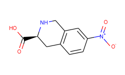 3-Isoquinolinecarboxylic acid, 1,2,3,4-tetrahydro-7-nitro-, (S)-