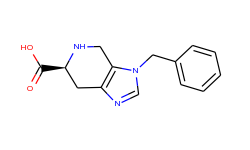 3H-Imidazo[4,5-c]pyridine-6-carboxylicacid, 4,5,6,7-tetrahydro-3-(phenylmethyl)-, (6S)-