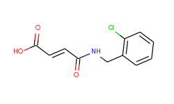 (e)-4-[(2-chlorobenzyl)amino]-4-oxo-2-butenoic acid