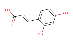 2,4-dihydroxycinnamic acid
