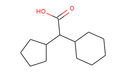 cyclohexyl (cyclopentyl)acetic acid