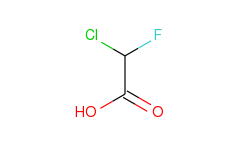 chlorofluoroacetic acid