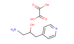 1-amino-3-(pyridin-4yl)propan-2-ol ethanedioate