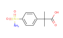 2-Methyl-2-(4-sulfamoylphenyl)propionic Acid