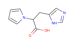 3-(1H-imidazol-5-yl)-2-(1H-pyrrol-1-yl)propanoic acid