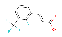2-fluoro-3-(trifluoromethyl)cinnamic acid