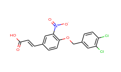 3-{4-[(3,4-dichlorobenzyl)oxy]-3-nitrophenyl}acrylic acid