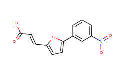 3-[5-(3-nitro-phenyl)-furan-2-yl]-acrylic acid