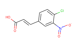 2-Propenoic acid, 3-(4-chloro-3-nitrophenyl)-