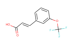 2-Propenoic acid, 3-[3-(trifluoromethoxy)phenyl]-