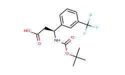 (S)-3-(tert-butoxycarbonylamino)-3-(3-(trifluoromethyl)phenyl)propanoic acid