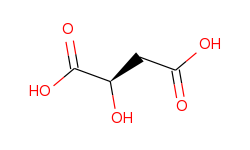 Butanedioic acid, hydroxy-, (2R)-