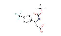 (R)-3-((tert-Butoxycarbonyl)amino)-3-(4-(trifluoromethyl)phenyl)propanoic acid