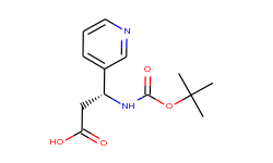 (R)-N-Boc-3-(3-pyridyl)-beta-alanine