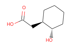Cyclohexaneacetic acid, 2-hydroxy-, (1R-trans)-