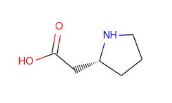 2-Pyrrolidineacetic acid, (R)-