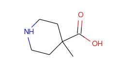 4-Piperidinecarboxylic acid, 4-methyl-