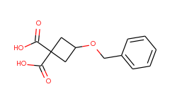 1,1-Cyclobutanedicarboxylic acid, 3-(phenylmethoxy)-