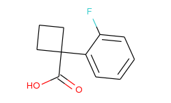 1-(2-fluorophenyl)cyclobutanecarboxylic acid