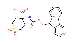 4-{[(9h-fluoren-9-ylmethoxy)carbonyl]amino}-1,1-dioxothiane-4-carboxylic acid
