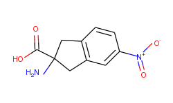 2-Amino-2,3-dihydro-5-nitro-1H-indene-2-carboxylic acid