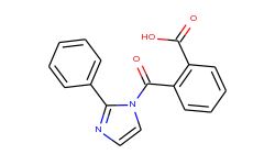 2-(2-phenylimidazole-1-carbonyl)benzoic acid