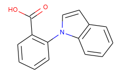 2-(5'-indole)benzoic acid