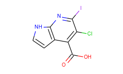 5-chloro-6-iodo-1h-pyrrolo[2,3-b]pyridine-4-carboxylic acid