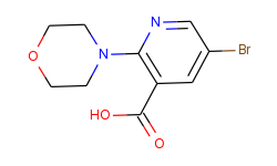 5-bromo-2-morpholinonicotinic acid