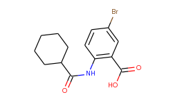 5-bromo-2-(cyclohexanecarboxamido)benzoic acid