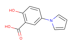 2-hydroxy-5-(1 h-pyrrol-1-yl)benzoic acid