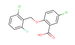 5-chloro-2-[(2-chloro-6-fluorobenzyl)oxy]-benzoic acid