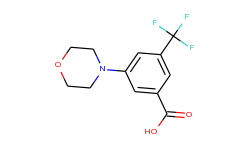 3-morpholin-4-yl-5-trifluoromethyl-benzoic acid