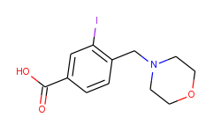 3-iodo-4-(morpholinomethyl)benzoic acid