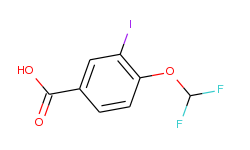 4-(difluoromethoxy)-3-iodobenzoic acid